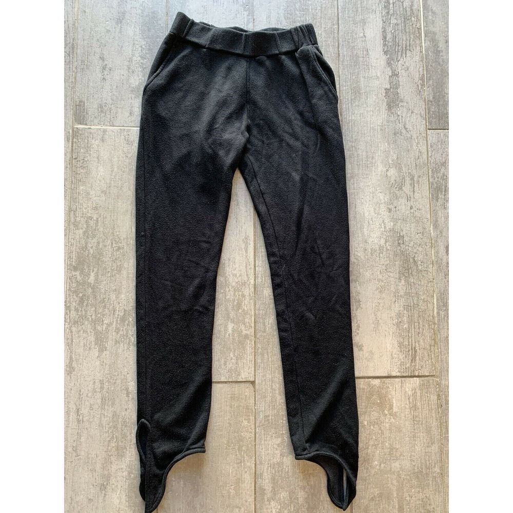 GENERATION LOVE Black Sweatpants Athleisure French Terry Designer Lounge Pants M